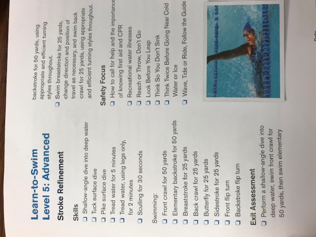 Swim_Lesson_Level_5_Exit_Skills Swim_Lesson_Level_5_Exit_Skills